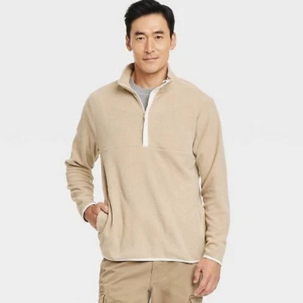 NWT Goodfellow&Co Half-Zip Sweater